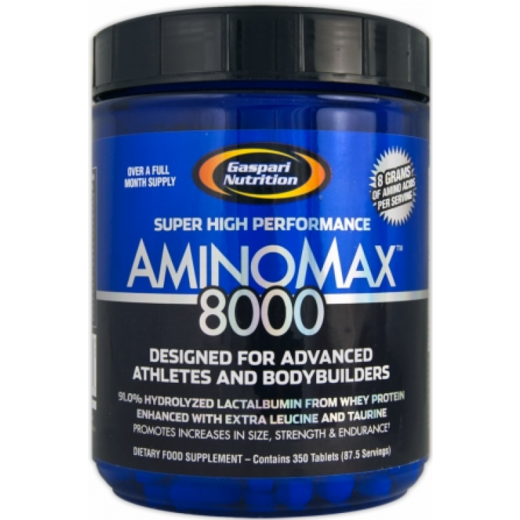 GASPARI NUTRITION AMINOMAX 8000, 350 tabletter