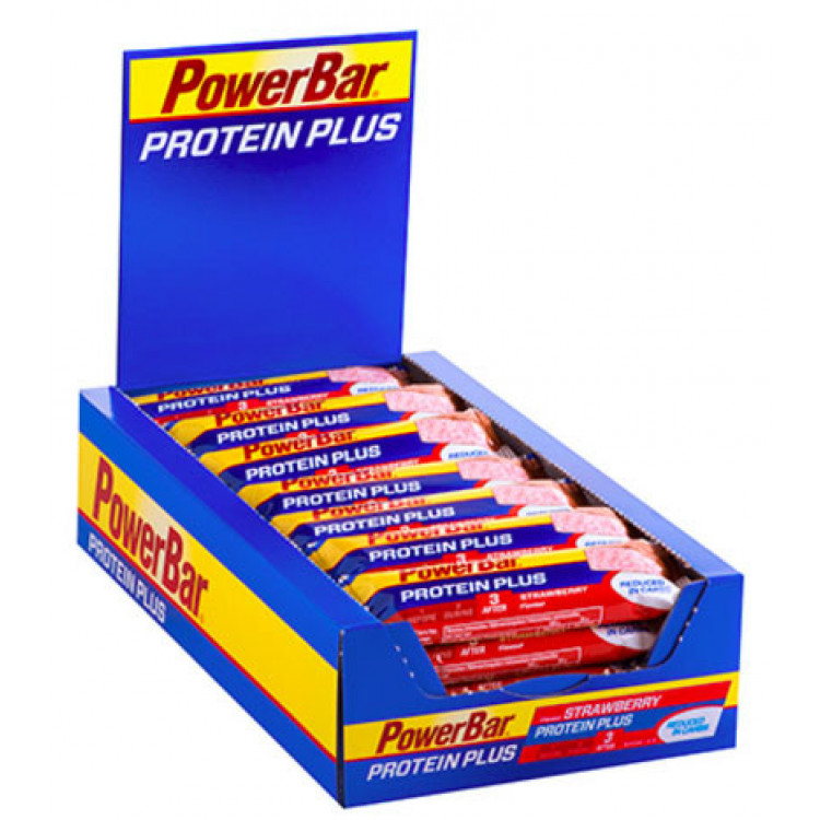 POWERBAR PROTEIN PLUS REDUCED CARBS 30 stk á 35 gram