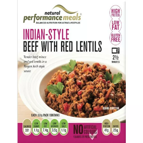 PERFORMANCE MEALS INDIAN STYLE BEEF 350 g 