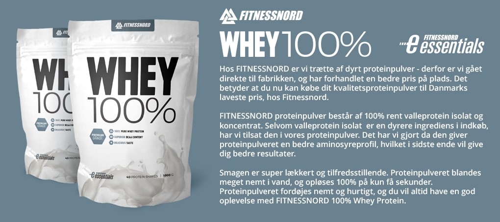 FITNESSNORD WHEY 100% PROTEIN 1000 g