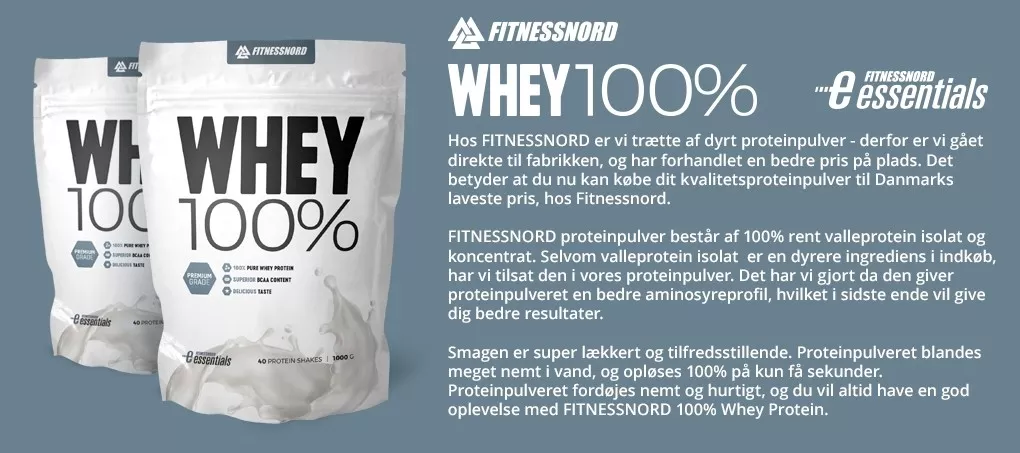 FITNESSNORD WHEY 100% PROTEIN 1000 g 