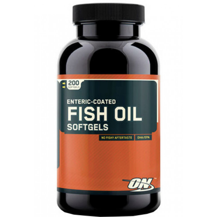 OPTIMUM NUTRITION ENTERIC COATED FISH OIL 200 stk