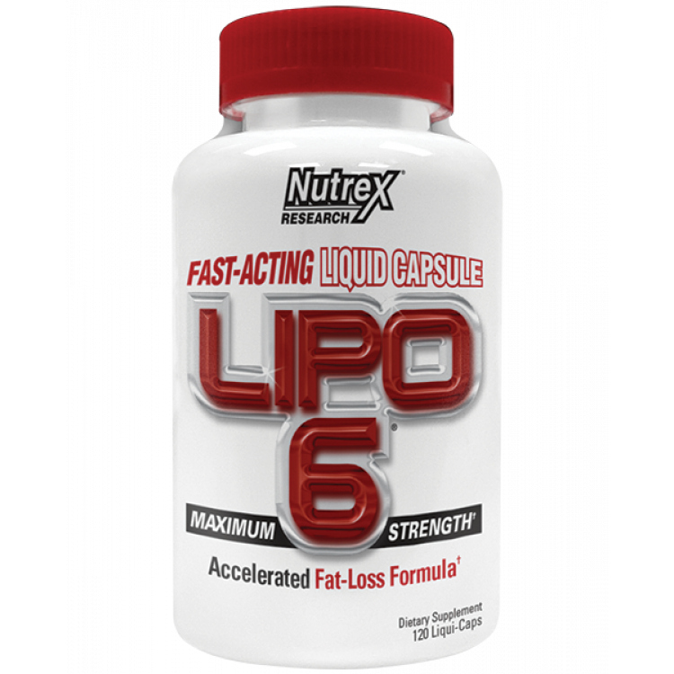 NUTREX LIPO-6 120 stk 