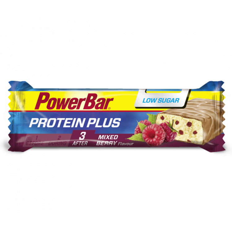 POWERBAR PROTEIN PLUS LOW SUGAR 15 x 55 gram