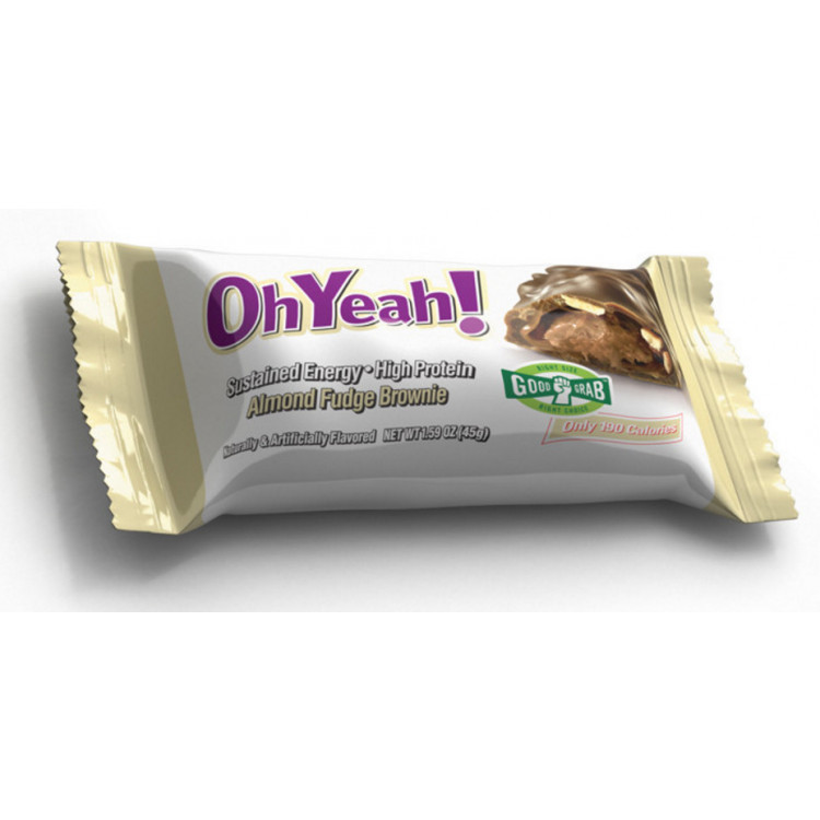 ISS RESEARCH OHYEAH! GOOD GRAB BARS 12 x 45 g 