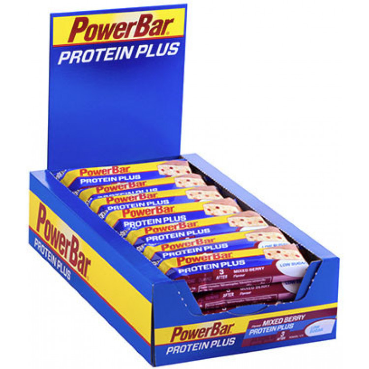 POWERBAR PROTEIN PLUS LOW SUGAR 15 x 55 gram