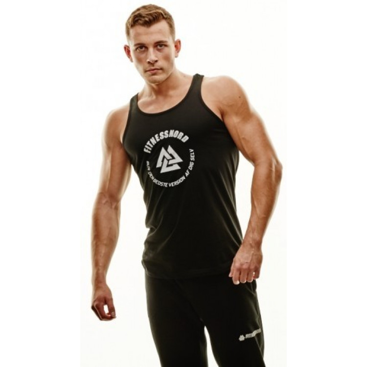 FITNESSNORD PRAGUE TANK TOP BLACK 