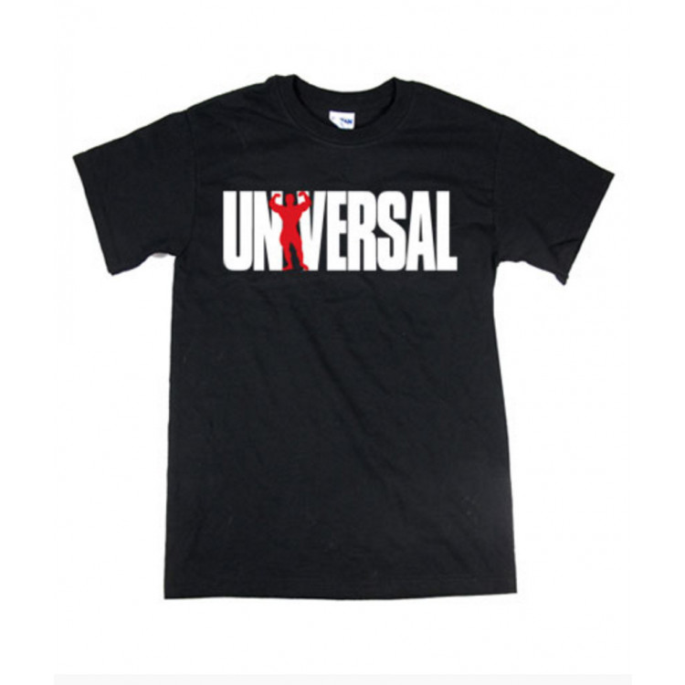 UNIVERSAL T-SHIRT 77 BLACK