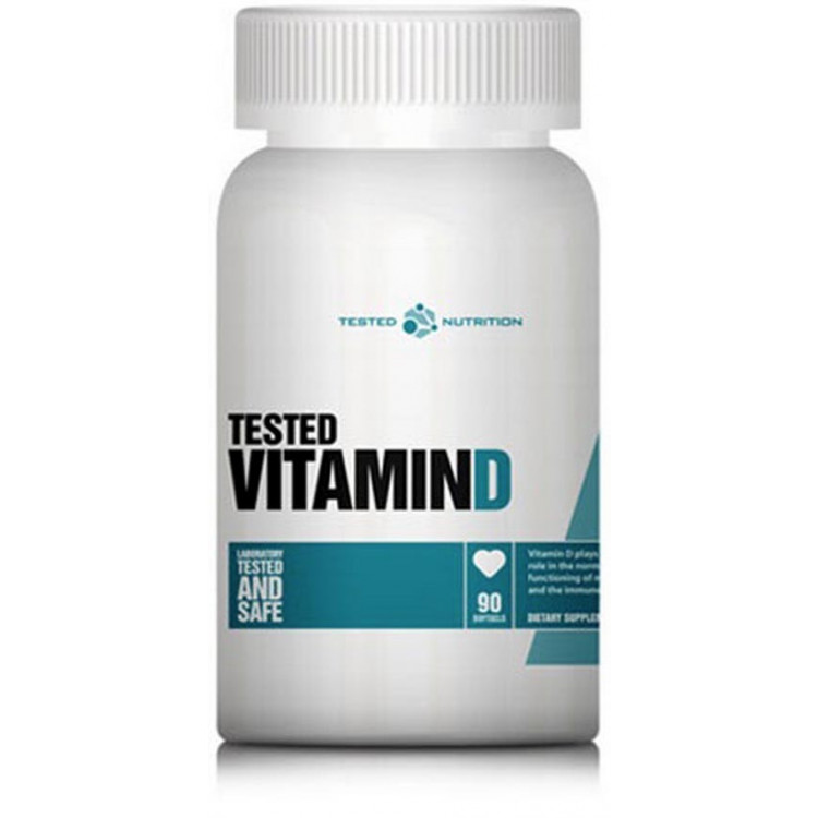 TESTED VITAMIN D 90 stk 